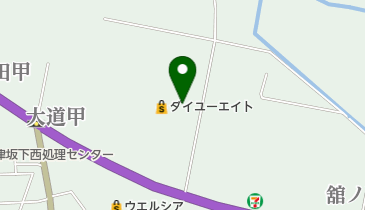 大黒堂紫雲閣坂下ホールの地図画像