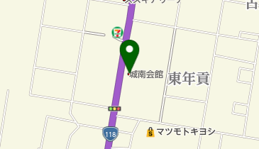 (株)神保セレモニーホール天恵苑城南会館の地図画像