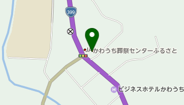 かわうち葬祭センターふるさとの地図画像