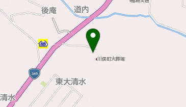 川俣町斎場の地図画像