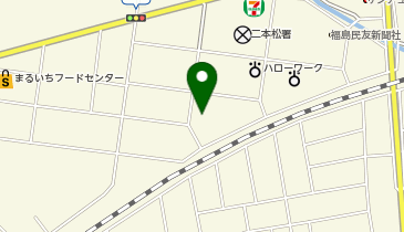 福島民報社二本松支社の地図画像