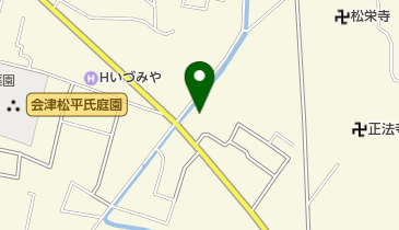 河北新報社会津若松支局の地図画像