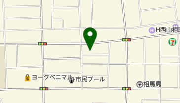 福島民報社相馬支局の地図画像
