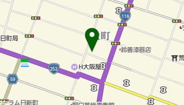 読売新聞会津若松支局の地図画像