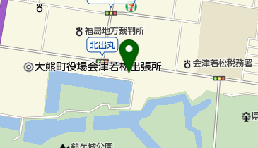 福島テレビ(株)会津若松支社の地図画像