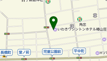 (株)ラジオ福島いわき支社の地図画像