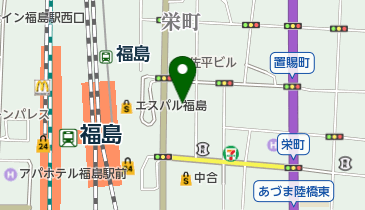 (株)エフエム福島福島スタジオの地図画像