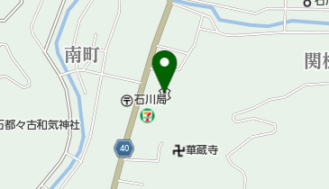 東邦銀行石川支店の地図画像