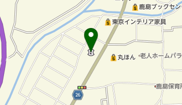 東邦銀行いわき鹿島支店の地図画像