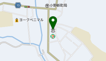 東邦銀行小野支店の地図画像