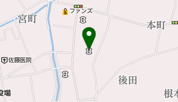 東邦銀行川俣支店の地図画像