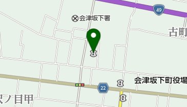 東邦銀行坂下支店の地図画像