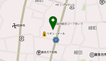 東邦銀行塩川支店の地図画像