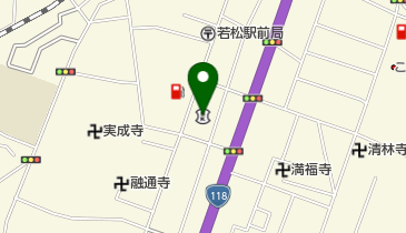 会津信用金庫駅前支店の地図画像