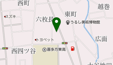 会津信用金庫喜多方東支店の地図画像