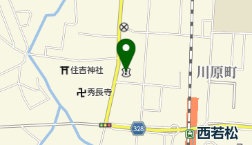 会津信用金庫材木町支店の地図画像