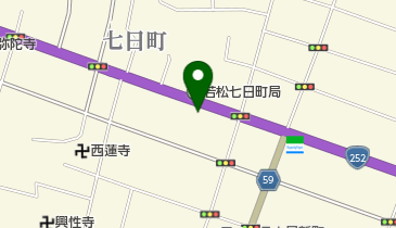 会津信用金庫七日町支店の地図画像