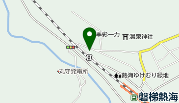 郡山信用金庫熱海支店の地図画像