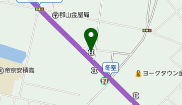 郡山信用金庫金屋支店の地図画像