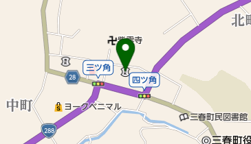 郡山信用金庫三春支店の地図画像