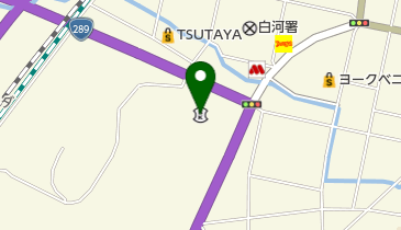 白河信用金庫西支店の地図画像