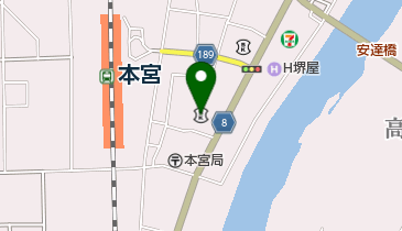 二本松信用金庫本宮支店の地図画像