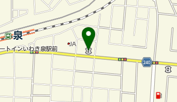 ひまわり信用金庫泉支店の地図画像