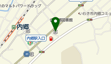 ひまわり信用金庫内郷支店の地図画像