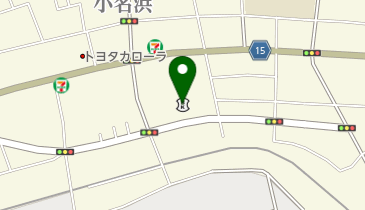 ひまわり信用金庫小名浜支店の地図画像