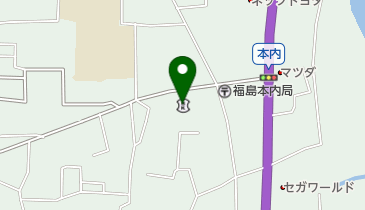 福島信用金庫鎌田支店の地図画像