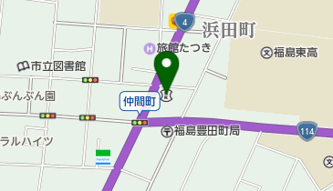 福島信用金庫東支店の地図画像