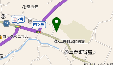 JA福島さくら三春支店桜支店の地図画像