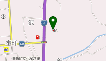 JAふくしま未来桑折支店の地図画像