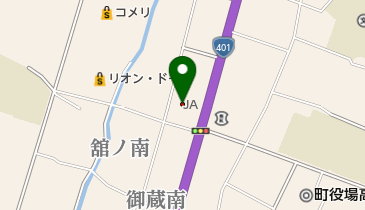 JA会津よつば高田支店の地図画像