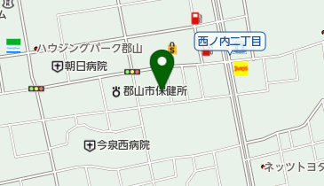 JA福島さくら郡山支店の地図画像