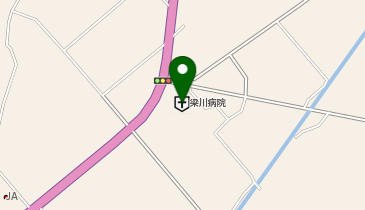 公益財団法人仁泉会梁川病院の地図画像