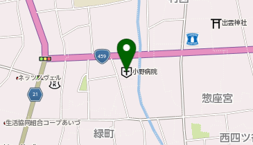 医療法人社団小野病院の地図画像