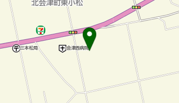 会津西病院メンタルケアの地図画像