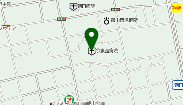 医療法人明信会今泉西病院の地図画像