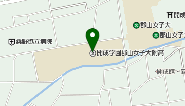 私立開成学園郡山女子大附属高校の地図画像