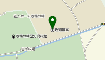 福島県立岩瀬農業高校の地図画像