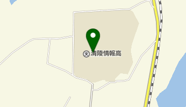福島県立清陵情報高校の地図画像