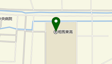 福島県立相馬総合高校本校舎の地図画像