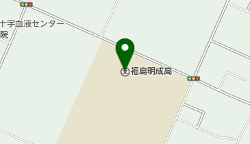 福島県立福島明成高校の地図画像