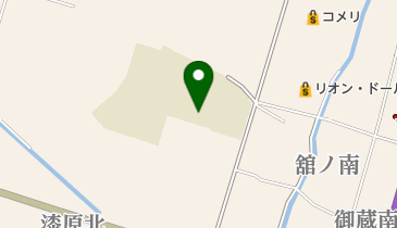 会津美里町立高田中学校の地図画像