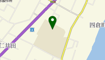 いわき市立四倉中学校の地図画像
