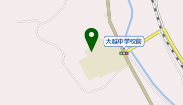 田村市立大越中学校の地図画像