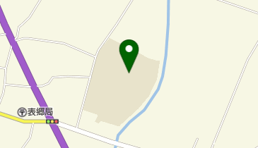白河市立表郷中学校の地図画像