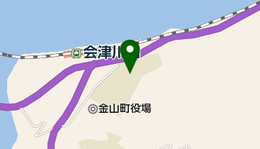 金山町立金山中学校の地図画像