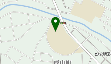 郡山市立安積中学校の地図画像